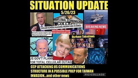 Scenario Replace: CCP Attacking US Communications Construction In A Doable Prep For Taiwan Struggle Invasion! 50 Senators To Undisclosed Bunker-Sufficient To Cross A Invoice With VP! – We The Individuals… | Opinion – Conservative